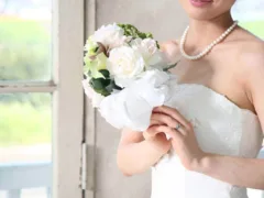 手渡しのブーケ