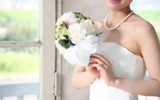 手渡しのブーケ