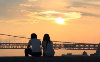 最後の時を過ごす二人