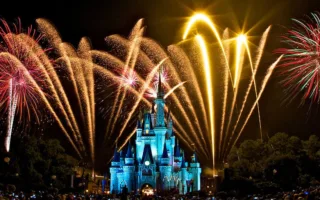 ディズニーランドの星