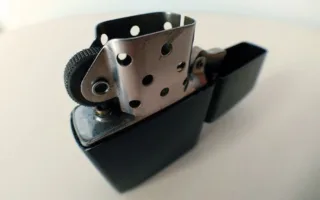 ジッポとメンソール