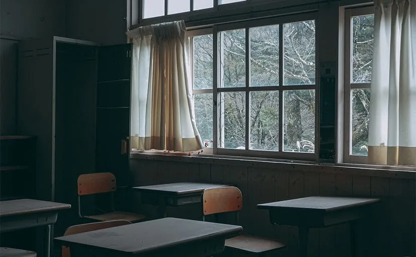 母が折ったページの角
