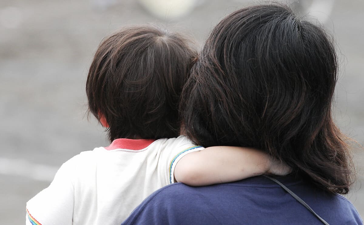 母と子