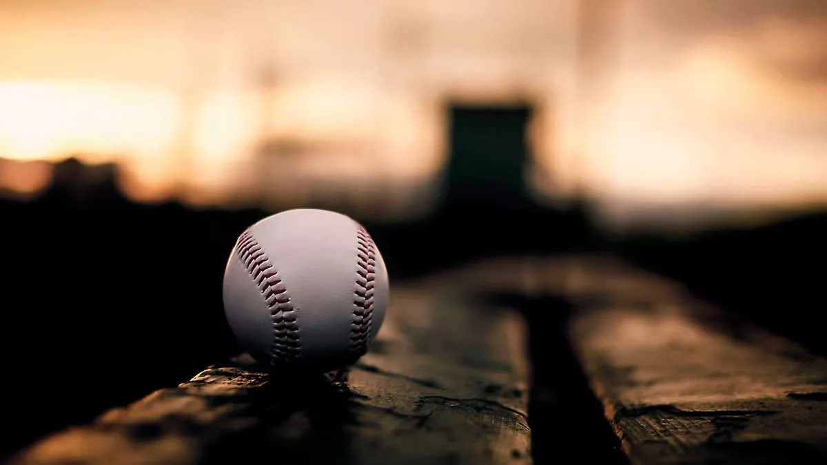 高校野球のボール(フリー写真)