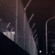 夜の車道
