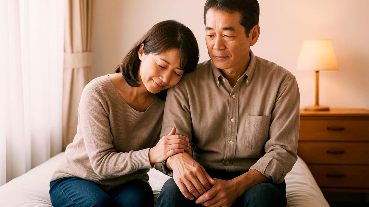 夫婦の写真