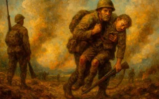 戦地で背負われた恩と、最後の約束