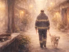 古い首輪と、もう一度歩く道