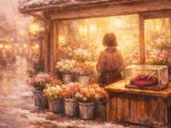 祖父の編みかけのマフラー