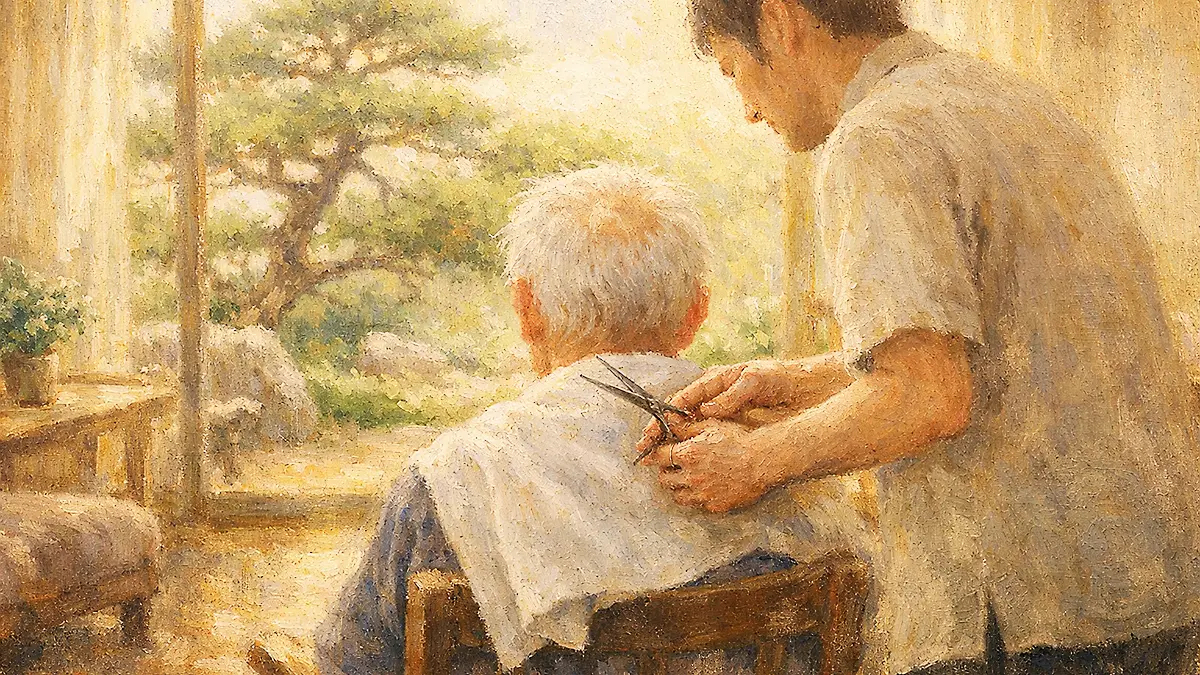 穏やかな瞬間の共有