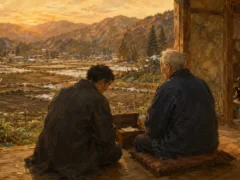 恩師の三十五年の一行
