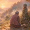 峠の地蔵と金平糖
