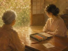 恩師との再会と十二色