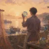 硝子職人と海色の浮き玉