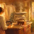 母がボタンを付ける理由