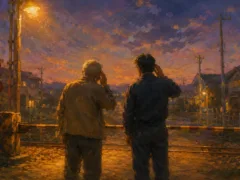 継ぎ目の音を数えた子
