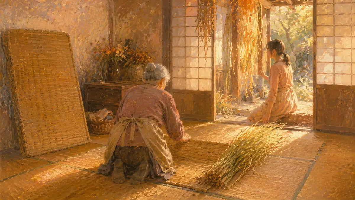 祖母と畳
