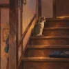階段の四段目だけが沈んでいた