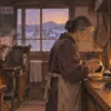 裏返しの海苔と遠足の朝