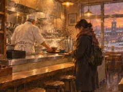 底の厚い茶碗だけが冷めなかった