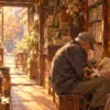 古書店の猫は絵本の上で眠る