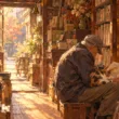 古書店の猫は絵本の上で眠る